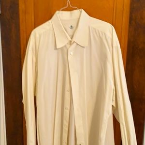 Luigi Borrelli dress shirt, cuff link cuffs